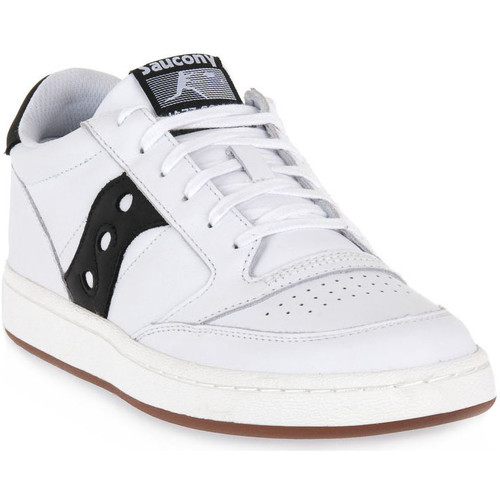 Čevlji  Moški Modne superge Saucony 5 JAZZ COURT WHITE BLACK Bela