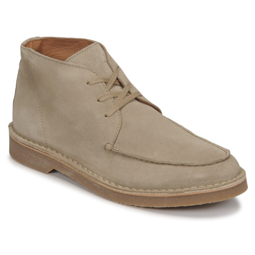 Čevlji  Moški Polškornji Selected SLHRIGA NEW SUEDE MOC-TOE CHUKKA Bež