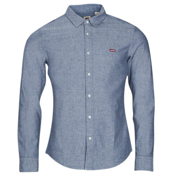 Oblačila Moški Srajce z dolgimi rokavi Levi's LS BATTERY HM SHIRT SLIM Modra