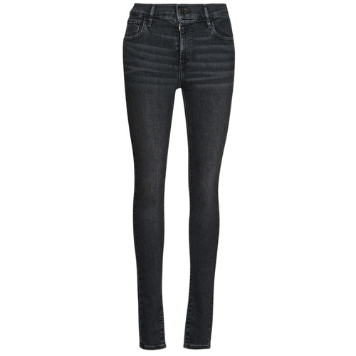 Oblačila Ženske Jeans skinny Levi's 720 HIRISE SUPER SKINNY Črna