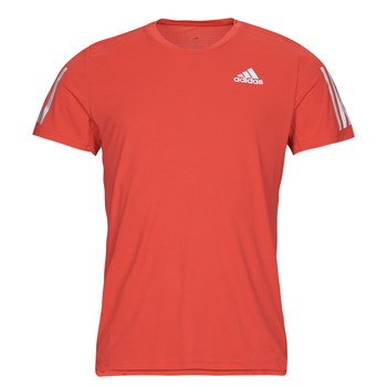 Oblačila Moški Majice s kratkimi rokavi adidas Performance OWN THE RUN TEE Rdeča / Vif