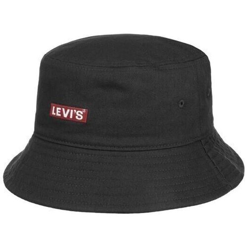 Tekstilni dodatki Moški Kape s šiltom Levi's BUCKET HAT  BABY TAB LOG Črna