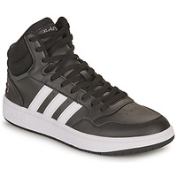 Čevlji  Moški Visoke superge Adidas Sportswear HOOPS 3.0 MID Črna / Bela