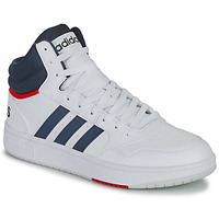 Čevlji  Moški Visoke superge Adidas Sportswear HOOPS 3.0 MID Bela / Rdeča