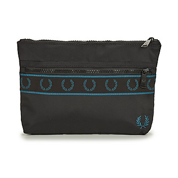 Torbice Torbice za okrog pasu Fred Perry CONTRAST TAPE SACOCHE BAG Črna