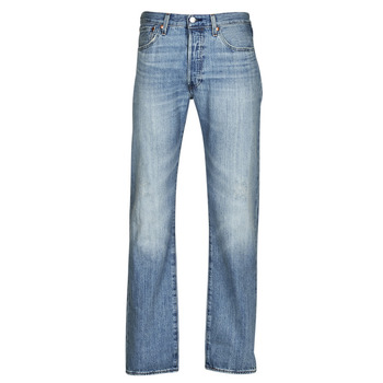 Oblačila Moški Jeans straight Levi's 501® LEVI'S ORIGINAL Modra