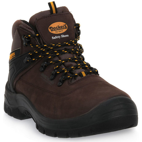 Čevlji  Moški Modne superge Dockers MAGIC HIGH S3 100 BROWN Kostanjeva