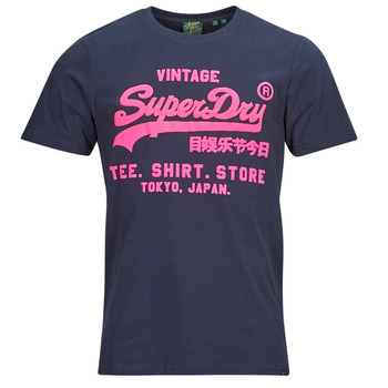 Oblačila Moški Majice s kratkimi rokavi Superdry NEON VL T SHIRT         