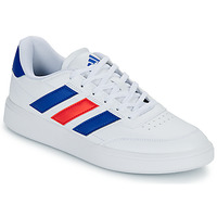 Čevlji  Moški Nizke superge Adidas Sportswear COURTBLOCK Bela / Modra / Rdeča