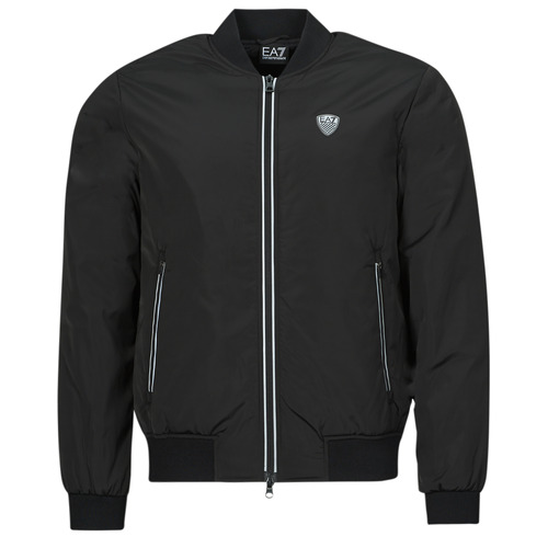 Oblačila Moški Jakne Emporio Armani EA7 PREMIUM SHIELD BOMBER JKT Črna