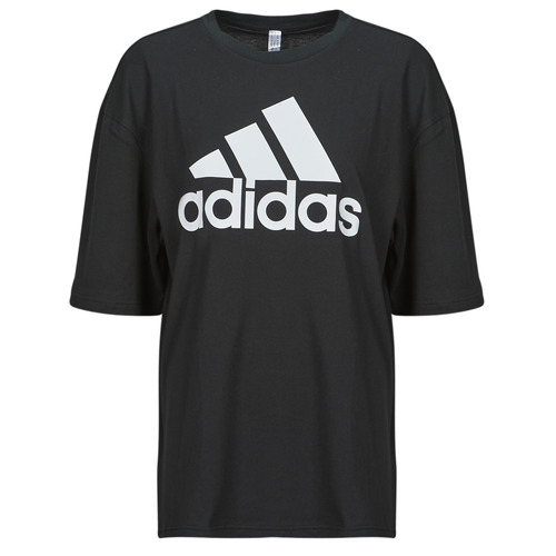 Oblačila Ženske Majice s kratkimi rokavi Adidas Sportswear W BL BF TEE Črna / Bela