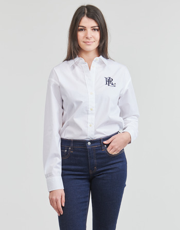 Lauren Ralph Lauren KOTTA-LONG SLEEVE-BUTTON FRONT SHIRT