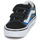 Čevlji  Otroci Nizke superge Vans Old Skool V PIXEL FLAME BLACK/BLUE Črna / Modra