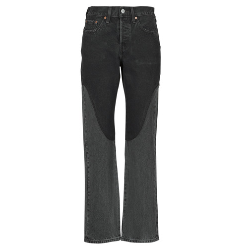 Oblačila Ženske Jeans straight Levi's 501® ORIGINAL CHAPS Črna