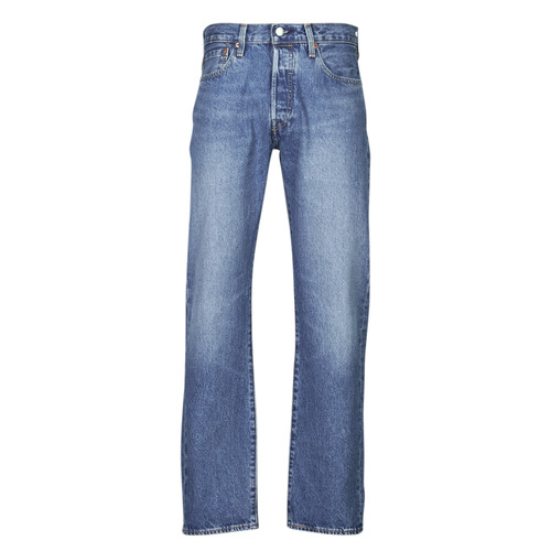 Oblačila Moški Jeans straight Levi's 501® LEVI'S ORIGINAL Modra