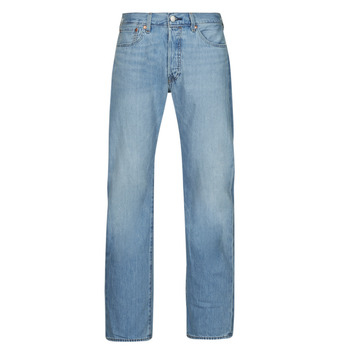 Oblačila Moški Jeans straight Levi's 501® LEVI'S ORIGINAL Lightweight Modra