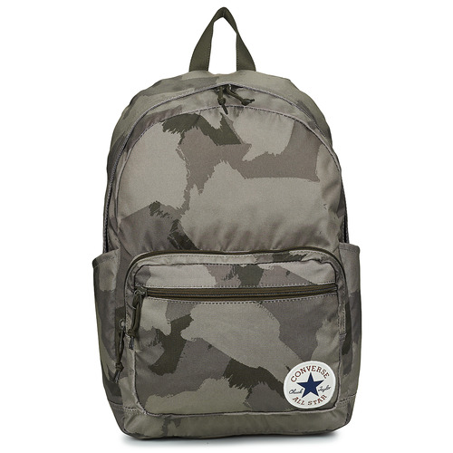 Torbice Nahrbtniki Converse BP GO 2 BACKPACK AOP Kamuflaža