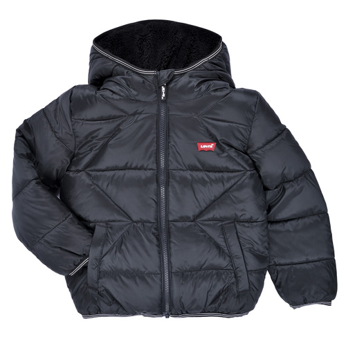 Oblačila Dečki Puhovke Levi's LVB SHERPA LINED PUFFER JKT Črna