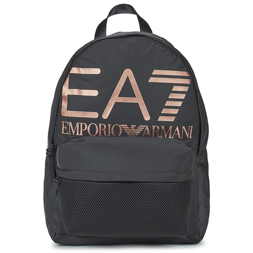 Torbice Nahrbtniki Emporio Armani EA7 TRAIN GRAPHIC SERIES BACKPACK Črna / Rožnata / Zlata