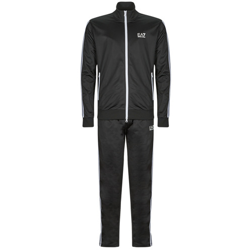 Oblačila Moški Trenirka komplet Emporio Armani EA7 7 LINES TRACKSUIT Črna / Bela