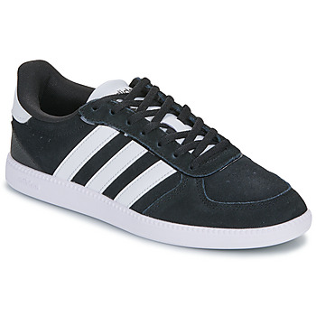 Čevlji  Ženske Nizke superge Adidas Sportswear BREAKNET SLEEK SUEDE Črna / Bela