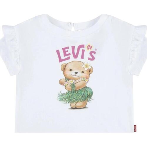 Oblačila Deklice Vetrovke Levi's  Bela