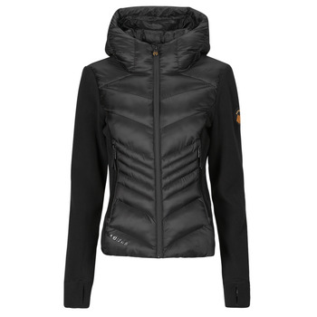 Oblačila Ženske Jakne Superdry HOODEED STORM FLEECE JACKET Črna