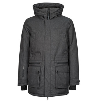 Oblačila Moški Parke Superdry PARKA CITY TWEED Siva