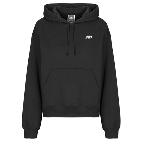 Oblačila Ženske Puloverji New Balance SMALL LOGO HOODIE Črna