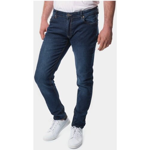 Oblačila Moški Jeans skinny Hopenlife JIMBEI Modra