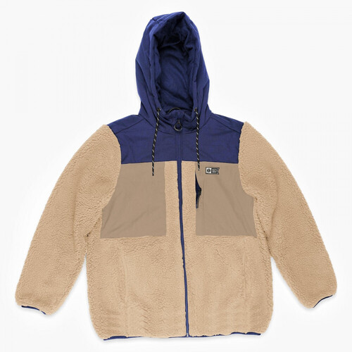 Oblačila Moški Jakne & Blazerji Salty Crew Kodiak high pile sherpa jacket Bež