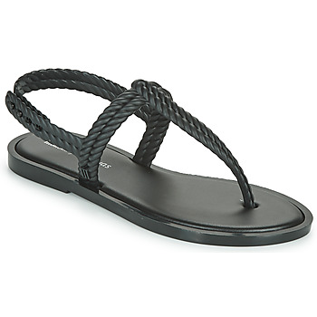 Topánky Žena Žabky Melissa FLASH SANDAL + SALINAS Čierna