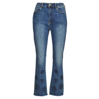 Oblečenie Žena Rifle 3/4 A 7/8 Desigual DENIM_GALA Modrá / Medium