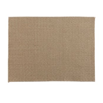 Domov Prestieranie Douceur d intérieur 2 SETS DE TABLE 33 x 45 CM JUTE UNI MODALIE X2 Kaki