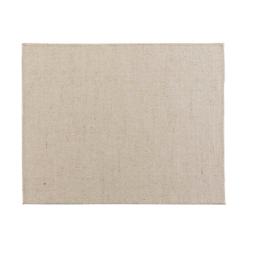 Domov Prestieranie Douceur d intérieur 2 SETS DE TABLE 33 x 45 CM JUTE UNI+POLYCOTON UNI TESSI X2 Šedá