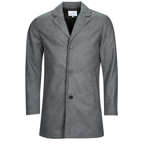 Oblečenie Muž Kabáty Jack & Jones JJTOMMY WOOL COAT Šedá