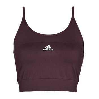 Oblečenie Žena Tielka a tričká bez rukávov adidas Performance W SML SPAGCROP Bordová / Shaded