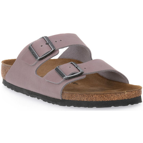 Topánky Žena Šľapky Birkenstock ARIZONA VINTAGE WOOD STONE CAL S Hnedá