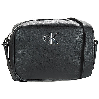 Tašky Žena Tašky cez rameno Calvin Klein Jeans MINIMAL MONOGRAM CAMERA BAG18 Čierna