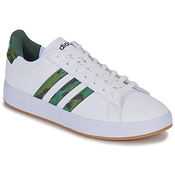 Topánky Muž Nízke tenisky Adidas Sportswear GRAND COURT 2.0 Biela / Maskáčový vzor