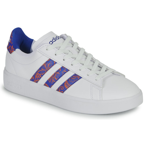 Topánky Žena Nízke tenisky Adidas Sportswear GRAND COURT 2.0 Biela / Modrá / Oranžová