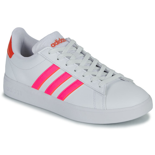 Topánky Žena Nízke tenisky Adidas Sportswear GRAND COURT 2.0 Biela / Ružová