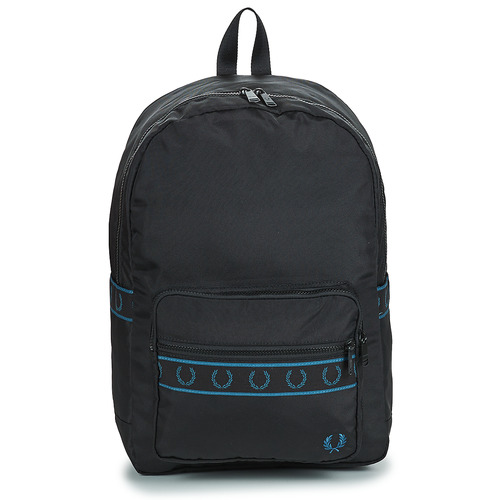 Tašky Ruksaky a batohy Fred Perry CONTRAST TAPE BACKPACK Čierna