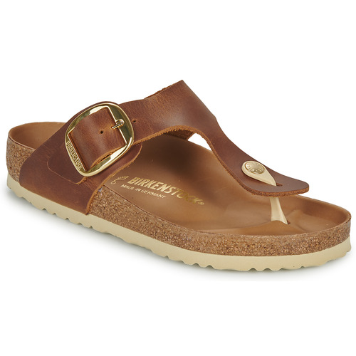 Topánky Žena Žabky Birkenstock GIZEH BIG BUCKLE Hnedá