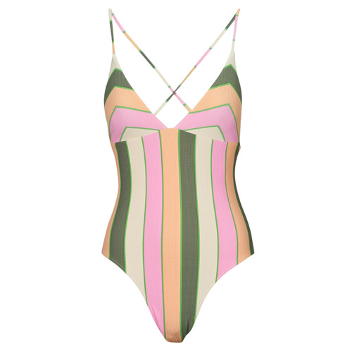 Oblečenie Žena Plavky jednodielne Roxy VISTA STRIPE ONE PIECE Viacfarebná