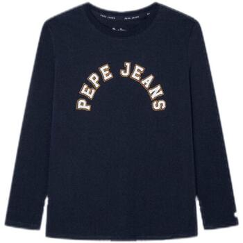 Oblečenie Chlapec Tričká s krátkym rukávom Pepe jeans  Modrá