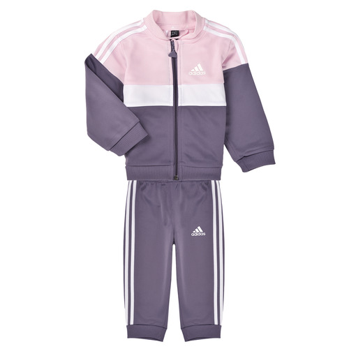 Oblečenie Dievča Súpravy vrchného oblečenia Adidas Sportswear I TIBERIO TS Fialová  / Ružová