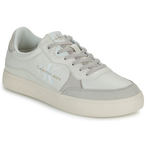 Topánky Muž Nízke tenisky Calvin Klein Jeans CLASSIC CUPSOLE LOW LTH Krémová