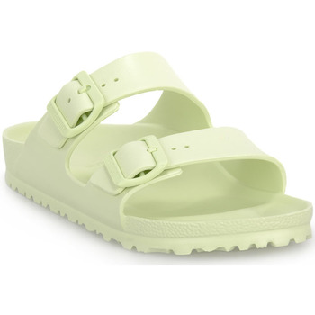 Topánky Žena Šľapky Birkenstock ARIZONA EVA METALLIC LIME CALZS Žltá