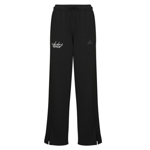 Oblečenie Žena Tepláky a vrchné oblečenie Adidas Sportswear Signature Graphic Embroidery French Terry Straight Leg Joggers Čierna